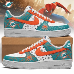 Limited Edition – Customized NFL Miami Dolphins Af1 Shoes