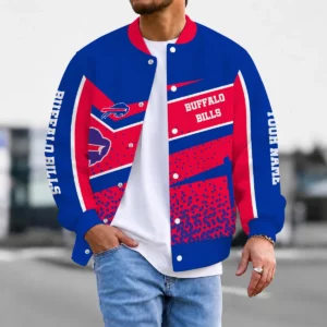 Limited Edition – Customized NFL Buffalo Bills Satin Varsity & Baseball Jacket