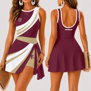 Limited Edition – Customized NCAA Florida State Seminoles Women’s Summer Skort Dress