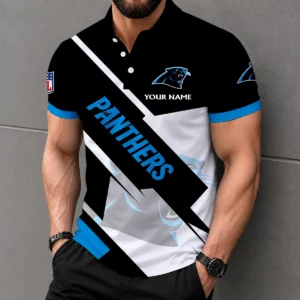 Limited Edition – Customized NFL Carolina Panthers Polo Shirt