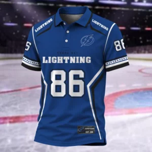 Limited Edition – Customized NHL Tampa Bay Lightning Polo Shirt