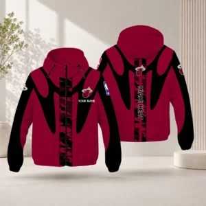Limited Edition – Customized NBA Miami Heat Windbreaker Jacket