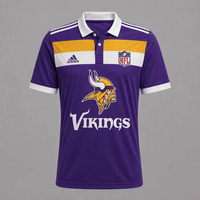 Limited Edition – Customized NFL Minnesota Vikings Polo Shirt
