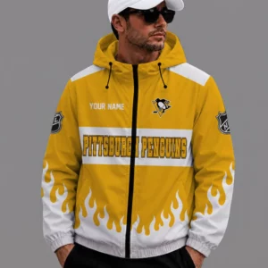 Limited Edition – Customized NHL Pittsburgh Penguins Windbreaker Jacket