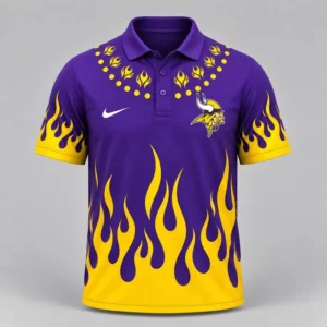 Limited Edition – Customized NFL Minnesota Vikings Polo Shirt