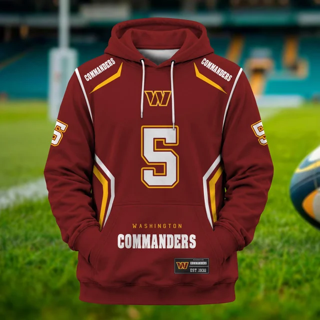 Limited Edition – Customized NFL Washington Commanders T-Shirt, Hoodie, Zip Hoodie