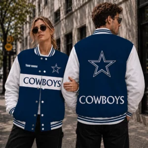 Limited Edition – Customized NFL Dallas Cowboys Satin Varsity & Baseball Jacket