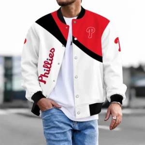 Limited Edition – Customized MLB Philadelphia Phillies Satin Varsity & Baseball Jacket