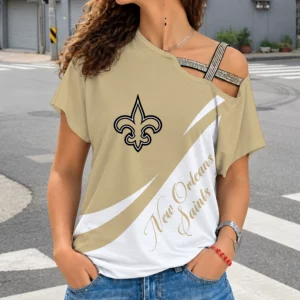 Limited Edition – Customized NFL New Orleans Saints Shoulder Shirt