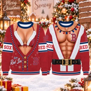 Limited Edition – Customized MLB Boston Red Sox Christmas Unisex Sweatshirt