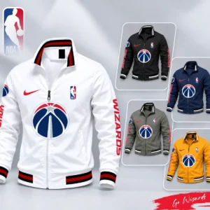 Limited Edition – Customized NBA Washington Wizards Multicolor Men’s Casual Jacket