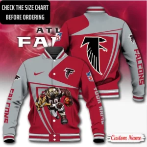 Limited Edition – Customized NFL Atlanta Falcons Satin Varsity & Baseball Jacket