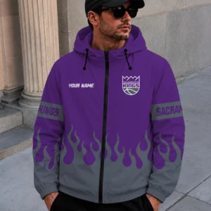 Limited Edition – Customized NBA Sacramento Kings Windbreaker Jacket
