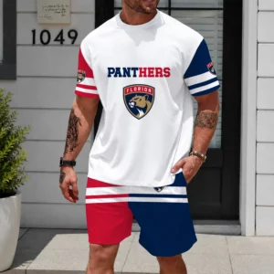 Limited Edition – Customized NHL Florida Panthers Unisex T-Shirt & Shorts Set