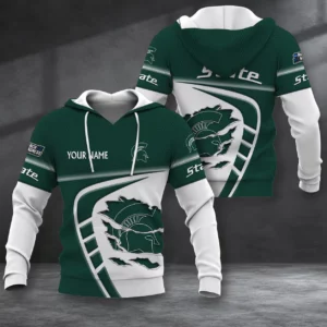 Limited Edition – Customized NCAA Michigan State Spartans T-Shirt, Polo Shirt, Zip Polo Shirt, Sweatshirt, Hoodie & Zip Hoodie