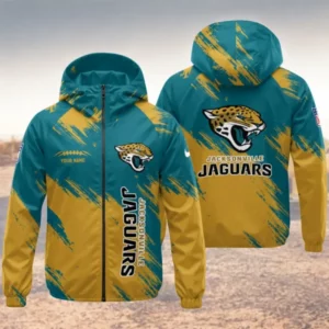 Limited Edition – Customized NFL Jacksonville Jaguars Windbreaker Jacket