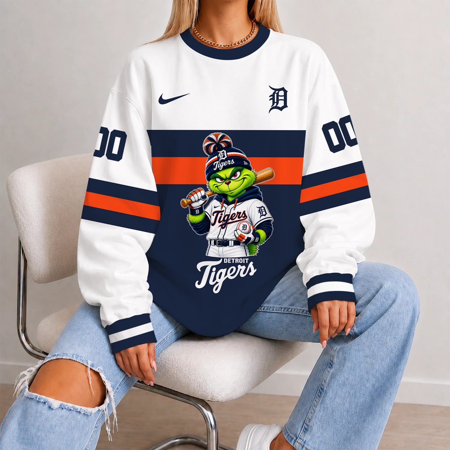 Limited Edition – Customized MLB Detroit Tigers Unisex Sweatshirt