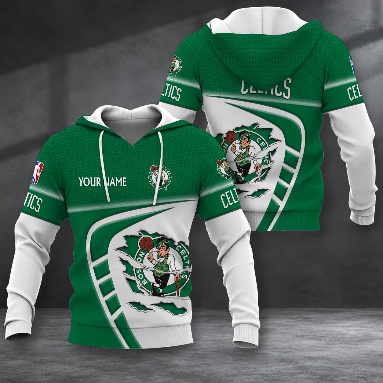 Limited Edition – Customized NBA Boston Celtics T-Shirt, Polo Shirt, Zip Polo Shirt, Sweatshirt, Hoodie & Zip Hoodie