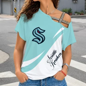 Limited Edition – Customized NHL Seattle Kraken Shoulder Shirt