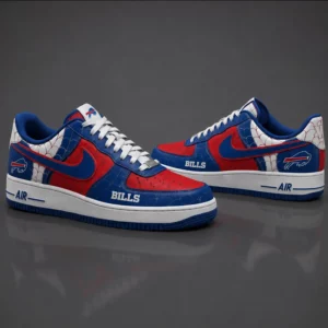 Limited Edition – Customized NFL Buffalo Bills X Spider Air force 1 Shoes