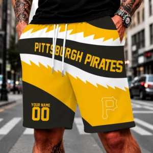 Limited Edition – Customized MLB Pittsburgh Pirates Short Pants