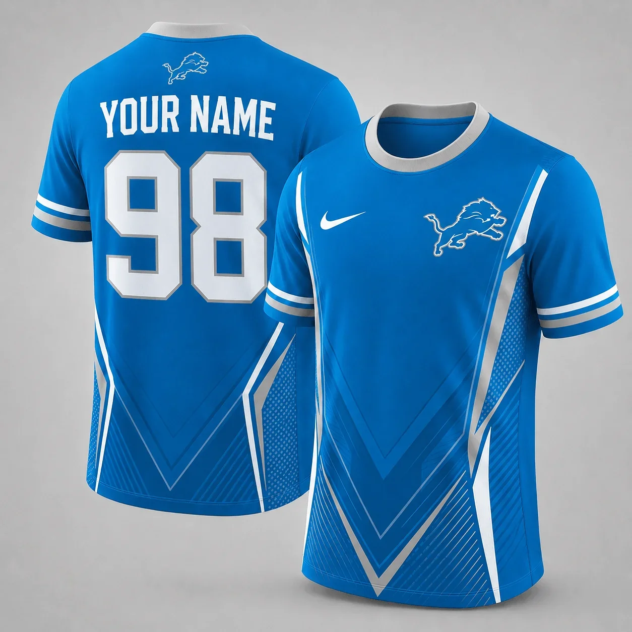 Limited Edition – Customized NFL Detroit Lions Unisex T-Shirt