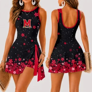 Limited Edition – Customized NCAA Maryland Terrapins Women’s Summer Skort Dress