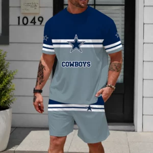 Limited Edition -customized NFL Dallas Cowboys Unisex T-Shirt & Shorts Set