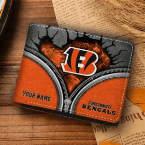 Limited Edition – Customized NFL Cincinnati Bengals Leather Wallet