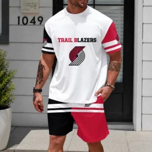 Limited Edition – Customized NBA Portland Trail Blazers Unisex T-Shirt & Shorts Set