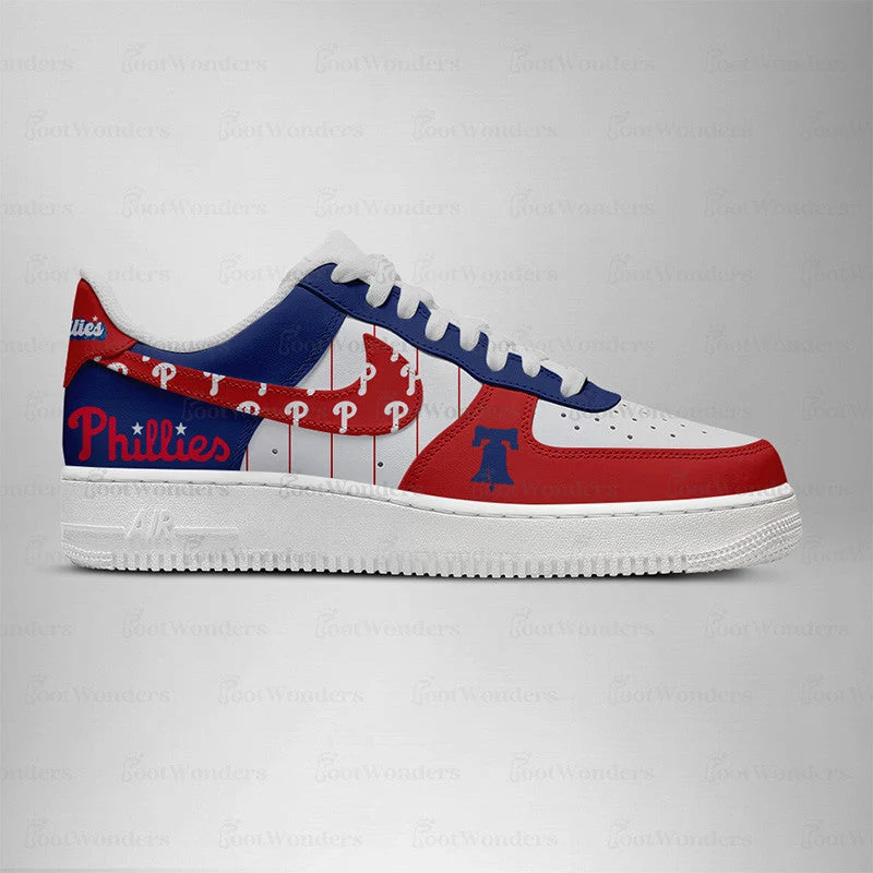 Limited Edition – Customized MLB Philadelphia Phillies Air force 1 Shoes - Image 2