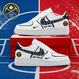 Limited Edition – Customized NBA Denver Nuggets Af1 Sneakers