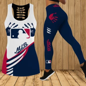 Limited Edition – Customized MLB Major League Baseball Hollow Tank Top & Leggings Set
