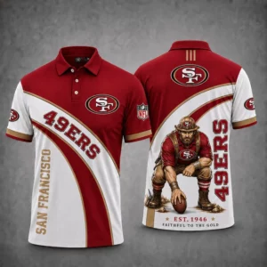 Limited Edition – Customized NFL San Francisco 49Ers Polo Shirt