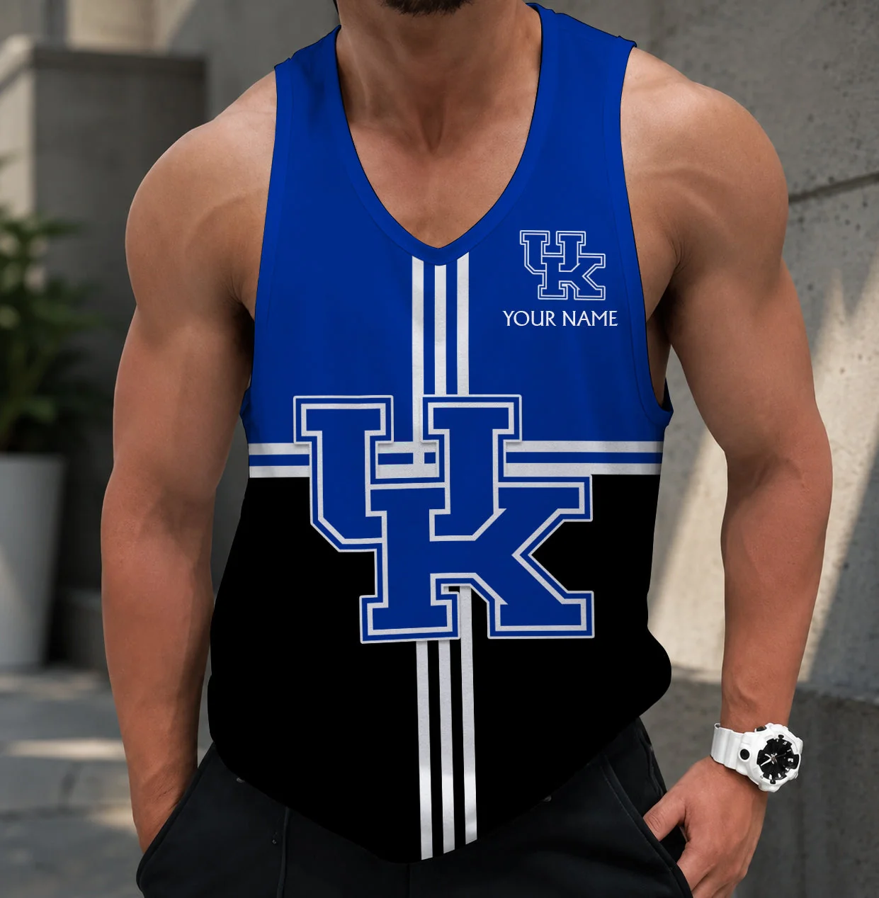 Limited Edition – Customized NCAA Kentucky Wildcats Strappy Unisex Tank Top