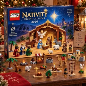 Lego Nativity Set Advent Calendar 2026 Christmas Countdown Christian Gift