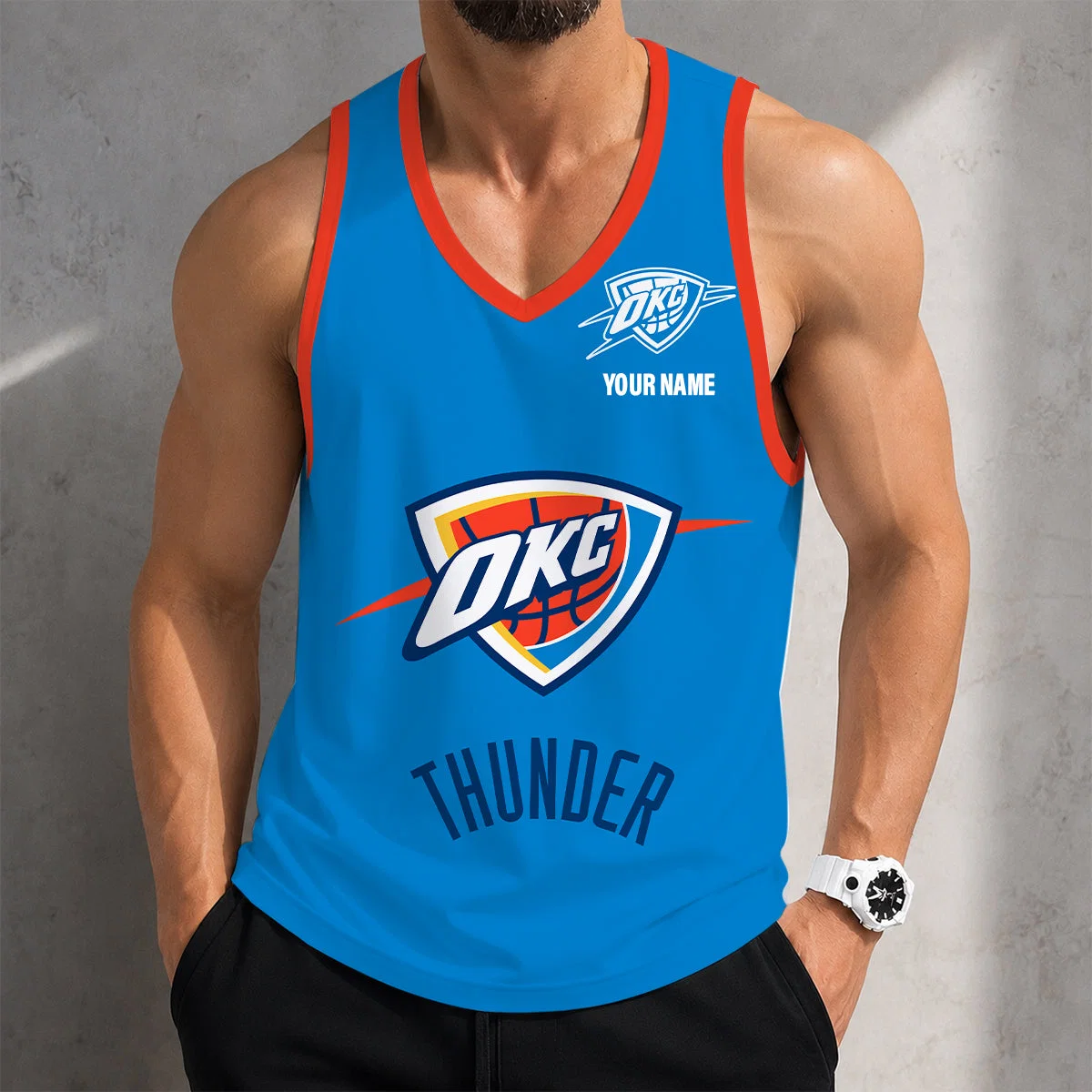 Limited Edition – Customized NBA Oklahoma City Thunder Unisex Tank Top