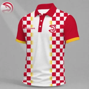 Limited Edition – Customized NBA Atlanta Hawks Polo Shirt