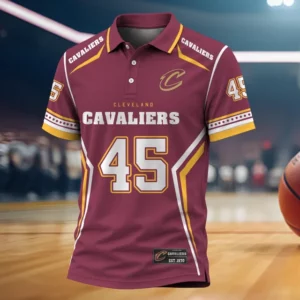 Limited Edition – Customized NBA Cleveland Cavaliers Polo Shirt