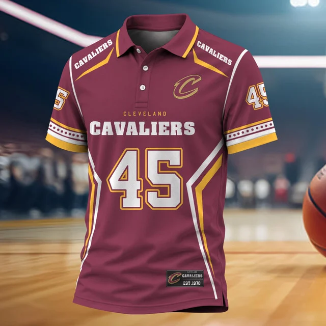 Limited Edition – Customized NBA Cleveland Cavaliers Polo Shirt