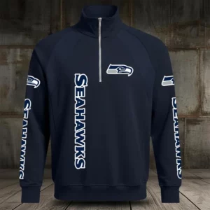 Limited Edition – Customized NFL Seattle Seahawks Men’s Multicolor Quarter-Zip Pullover
