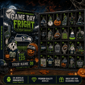 Custom Seattle Seahawks Halloween Blind Box Advent Calendar 2026 Seahawks Halloween Merch