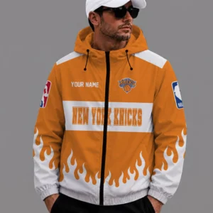 Limited Edition – Customized NBA New York Knicks Windbreaker Jacket