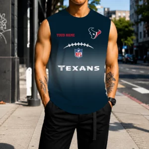 Limited Edition – Customized NFL Houston Texans Men’s Gym Shirt
