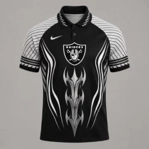 Limited Edition – Customized NFL Las Vegas Raiders Polo Shirt