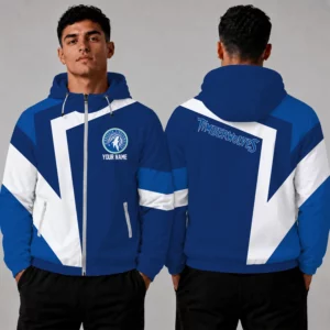 Limited Edition – Customized NBA Minnesota Timberwolves Windbreaker Jacket