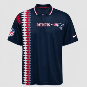 Limited Edition – Customized NFL New England Patriots Polo Shirt