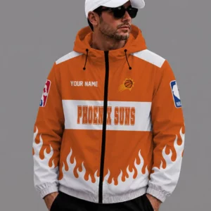 Limited Edition – Customized NBA Phoenix Suns Windbreaker Jacket