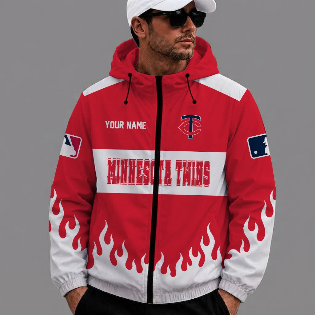 Limited Edition – Customized MLB Minnesota Twins Windbreaker Jacket