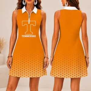 Limited Edition – Customized NCAA Tennessee Volunteers Women’s Zip Sleeveless Polo Dress